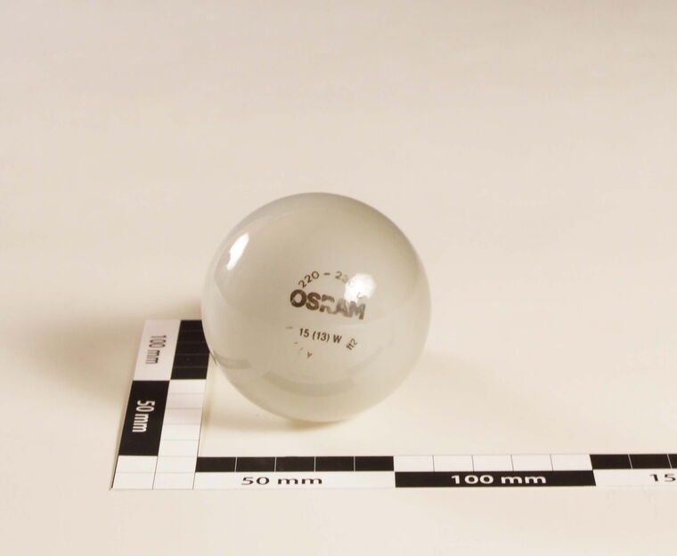 Glühlampe 15W 220V, birnenförmig