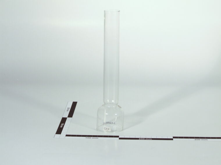 Glaslampenschirm mit handbemalter Blumen-Dekoration