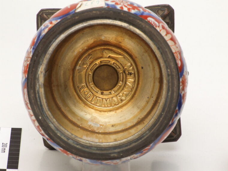 Petroleumtischlampe