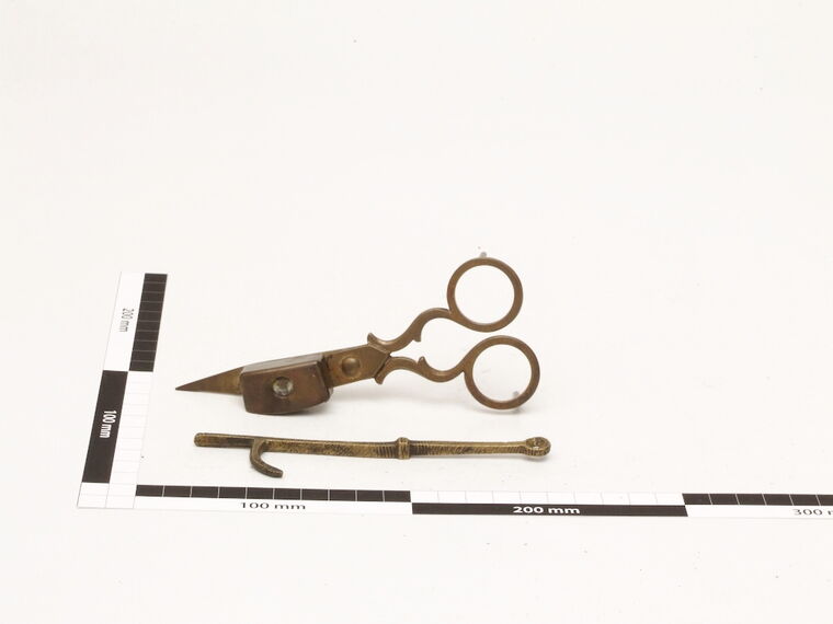 Kerzenschere mit Dochthalter