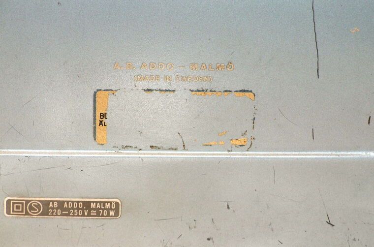 Elektronische Rechenmaschine Addo-X 341E