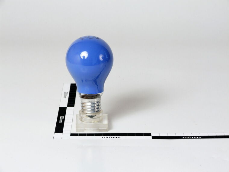Glühlampe 25W 230V, blau