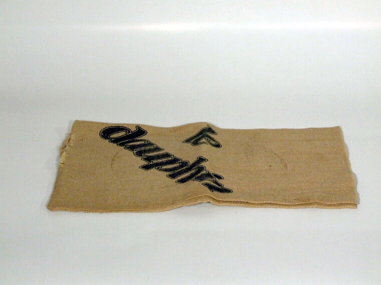Jute-Sack zur Lampenverpackung