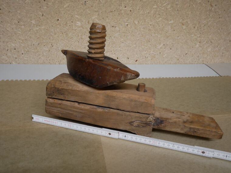 Holzklemme mit Gewindespindel