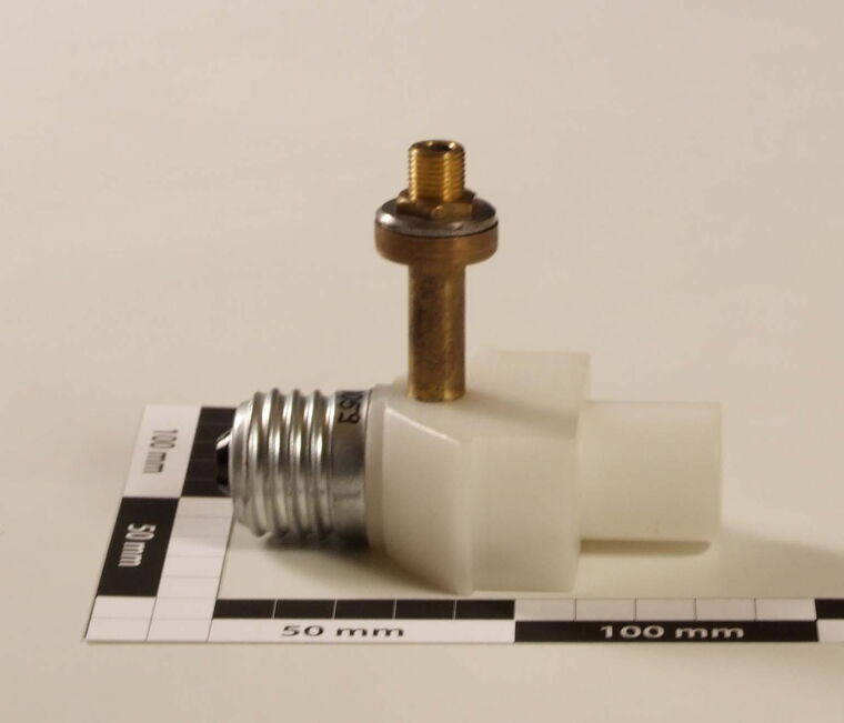 Lichttestgerät mit E27 Schraubfassung