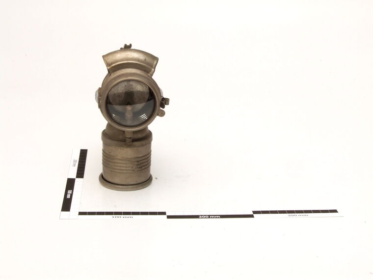 Karbit-Fahrradlampe