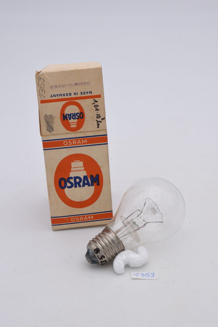Glühlampe, E27-Fassung