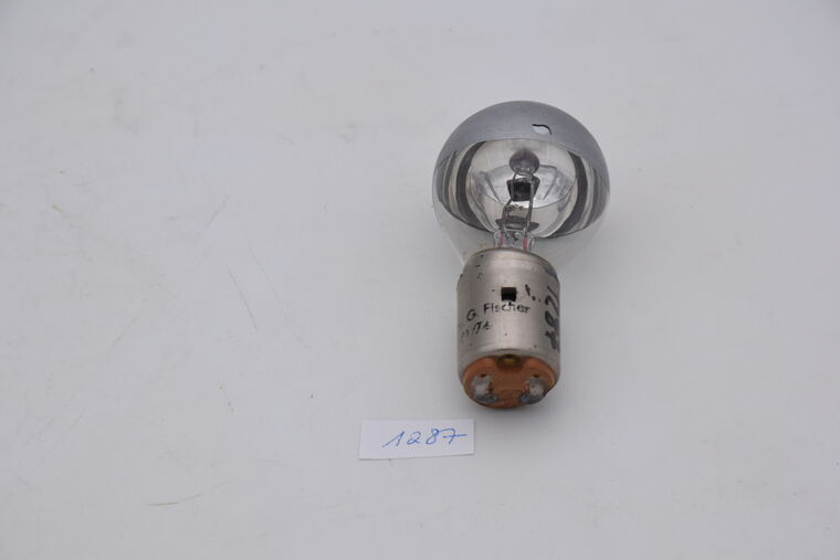 Glühlampe mit verspiegeltem Kolben