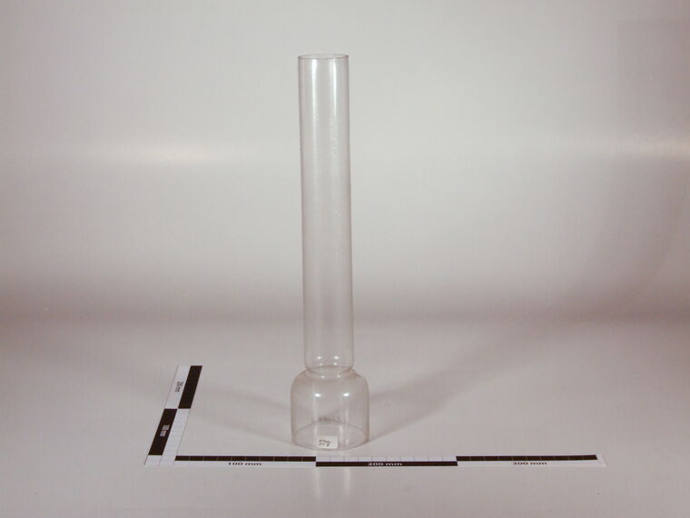 Lampenschirm aus Glas, satiniert