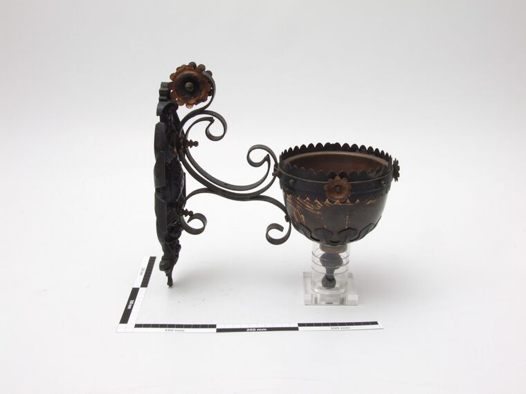 Wandpetroleumlampe