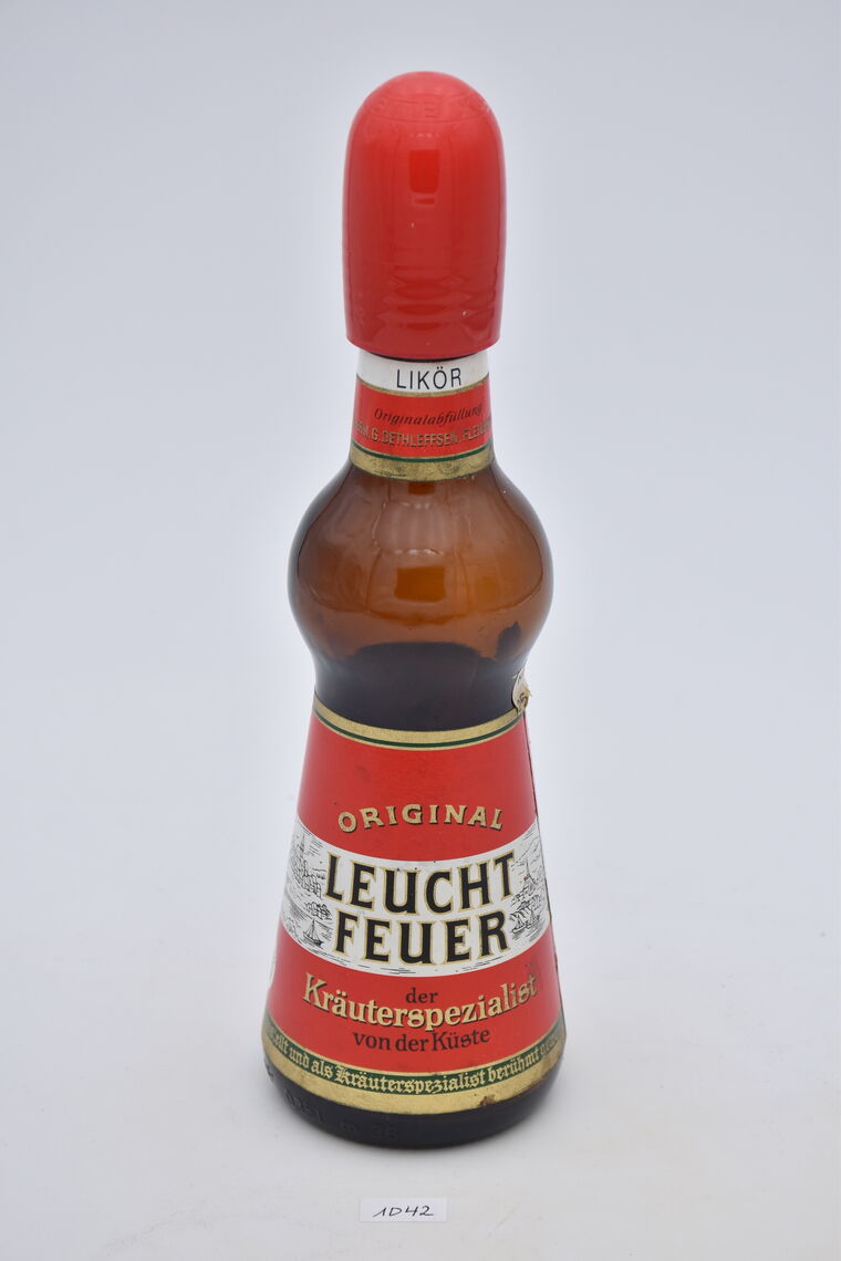 Braune Flasche, Leuchtturmform