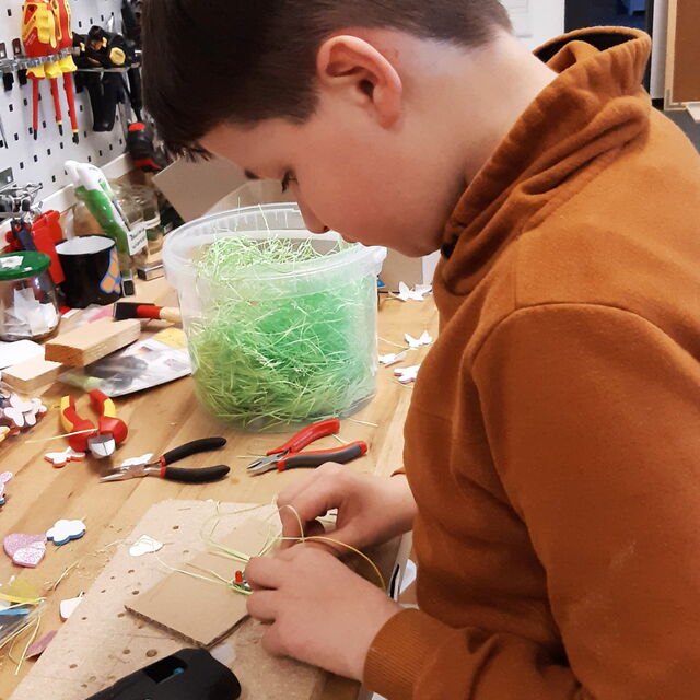 Egal ob dekorierte Gurkenglasleuchte 🌼🌸 oder Robot ...