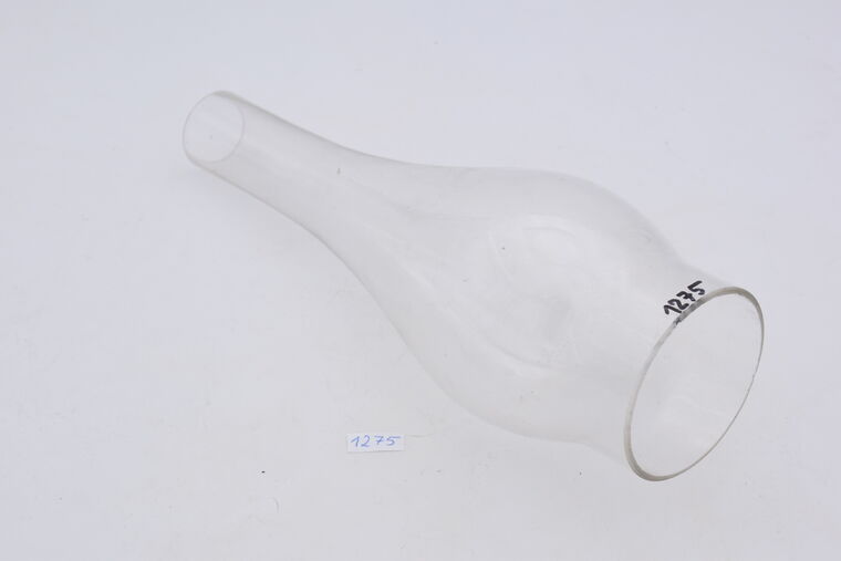 Glaskolben, zwiebelförmig